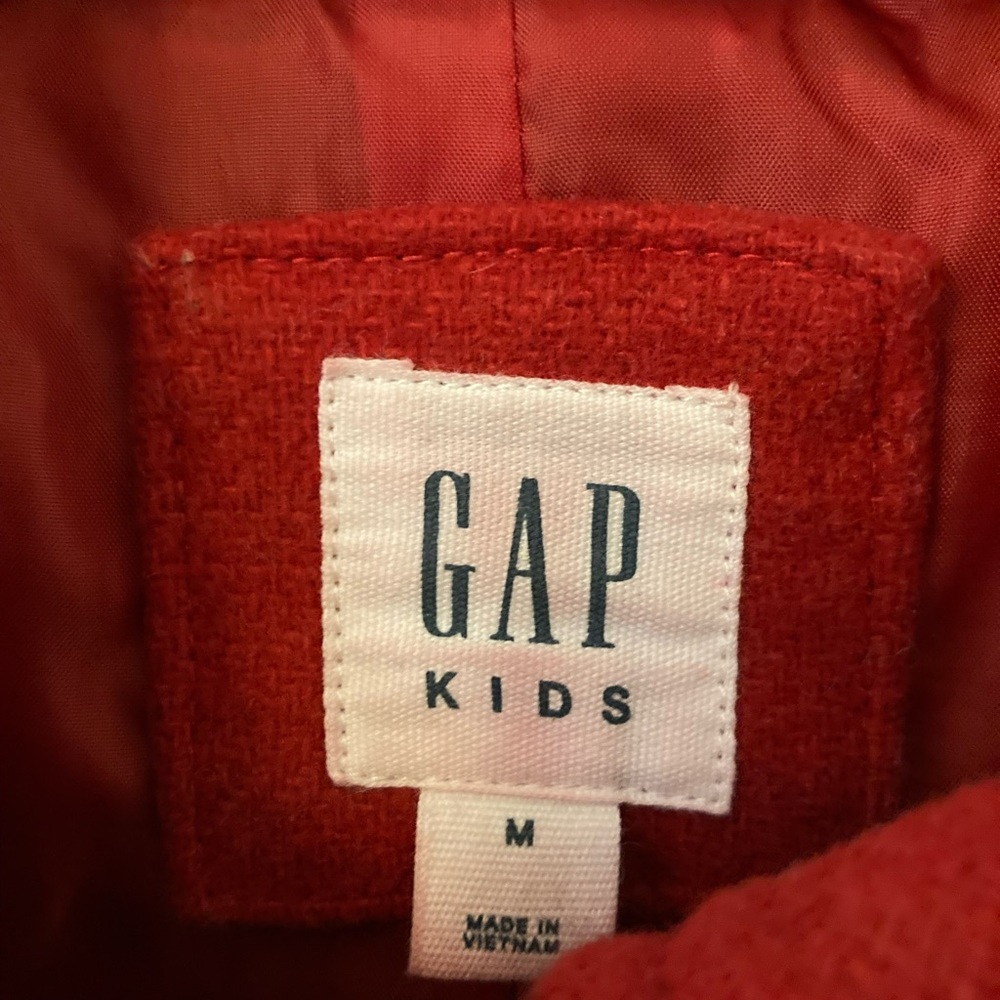 GAP Kids Red Outerwear - Picture 3 of 3